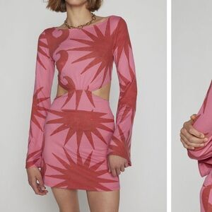 NWT Kimchi Blue Eden Long Sleeve Mini Dress